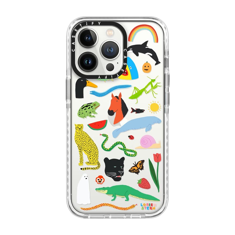 CASETiFY Impact iPhone 13 Pro Case [6.6ft Drop Protection] - Beautiful  Planet by Lorien Stern - Clear Frost
